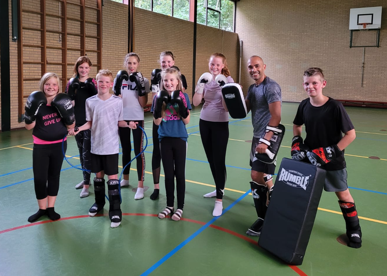 Kinderen (t/m 14 jaar) kickboksen