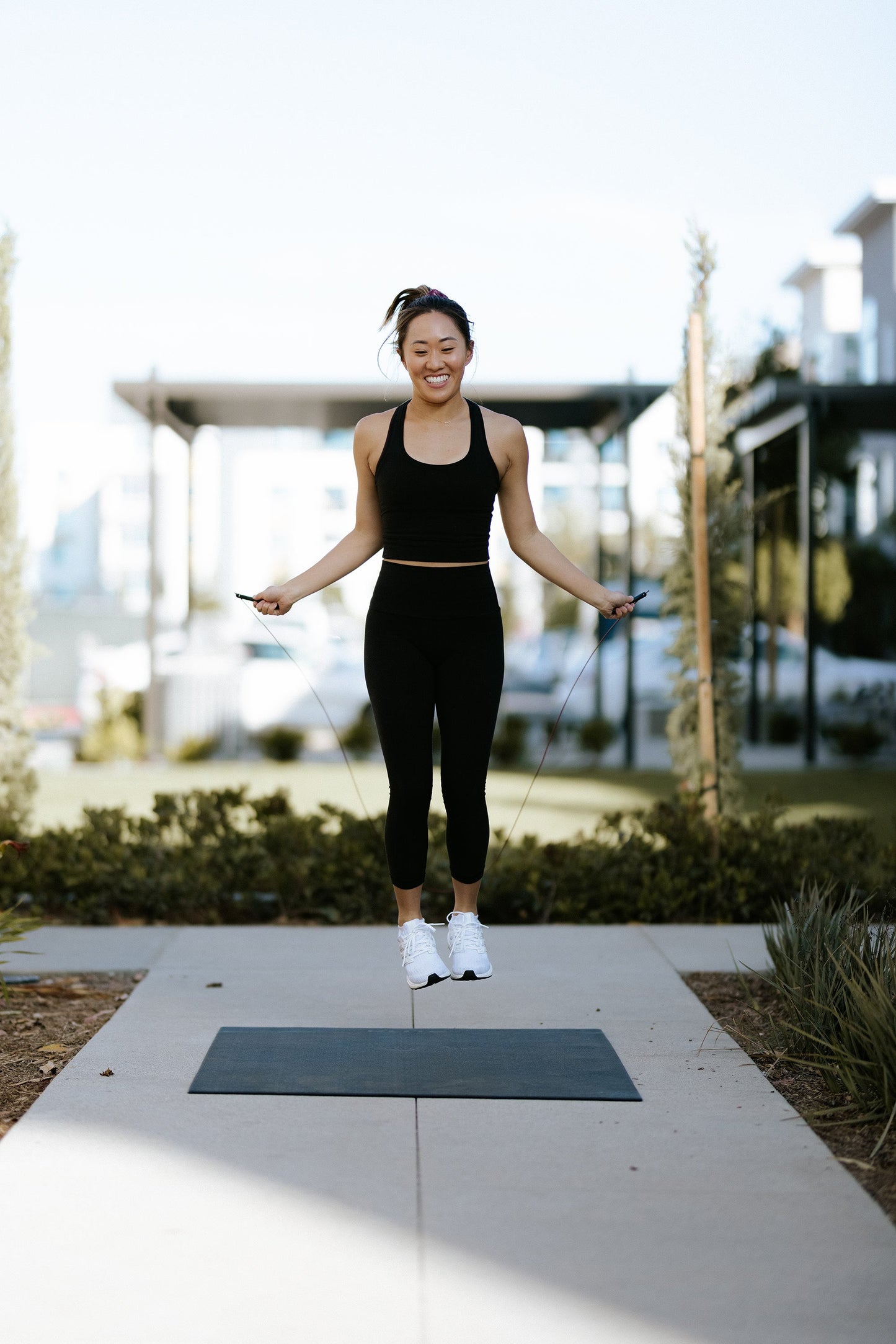 Jump Rope Fitness workout mat Medium